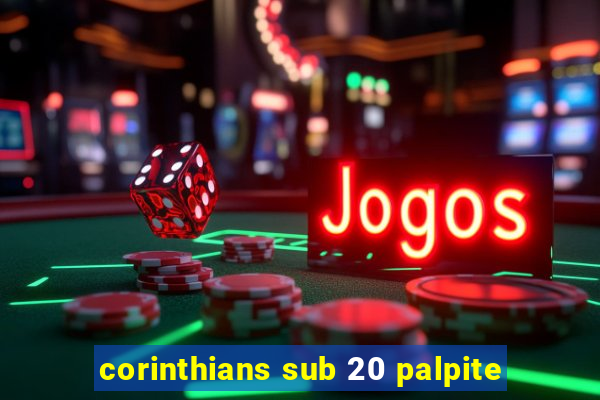 corinthians sub 20 palpite